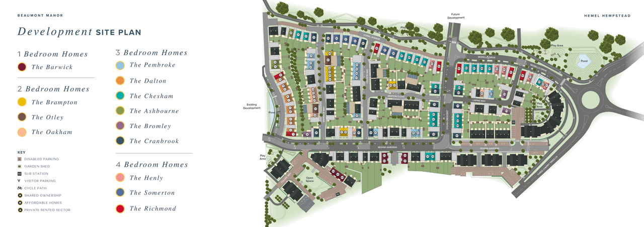 Beaumont Manor New Build Homes in Hemel Hempstead for Sale New